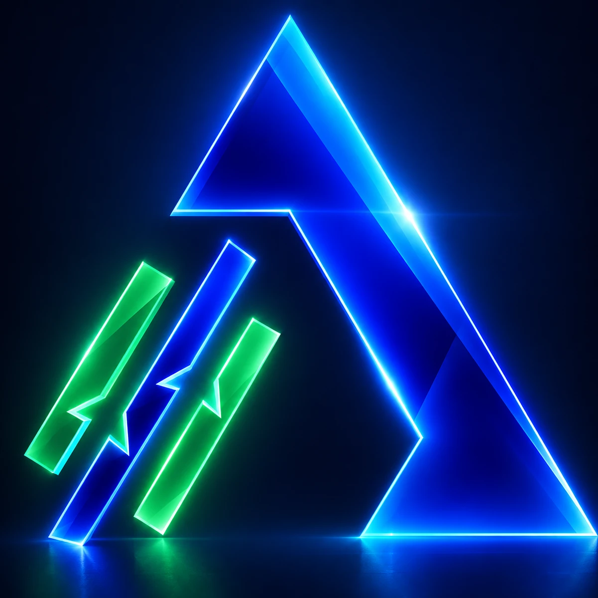 Atlas Network blue and green logo artwork